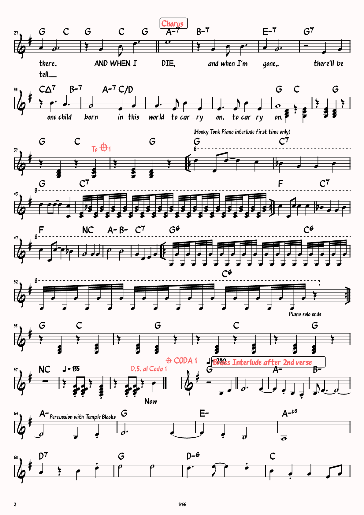 Sheet Music